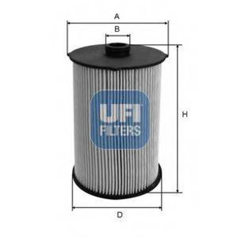 Фільтр палива 2604400 UFI