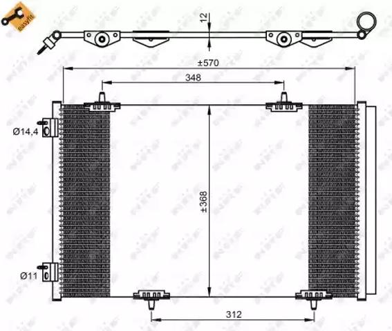 Амортизатор передньої підвіски 350066 SACHS