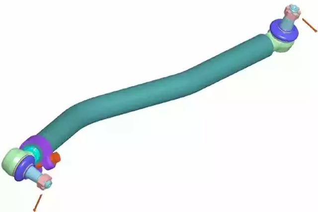 Тяга рульова в зборі 3866201 LEMFORDER