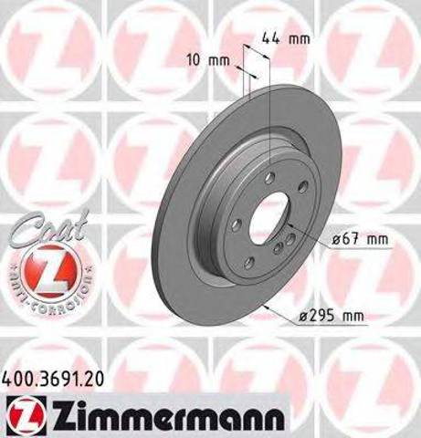 Задні дискові гальма 400369120 ZIMMERMANN