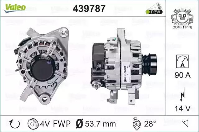 Генератор автомобільний 439787 VALEO