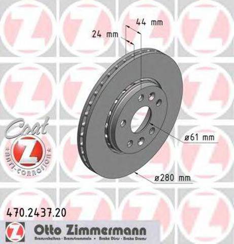 Ротор гальмівний 470243720 ZIMMERMANN