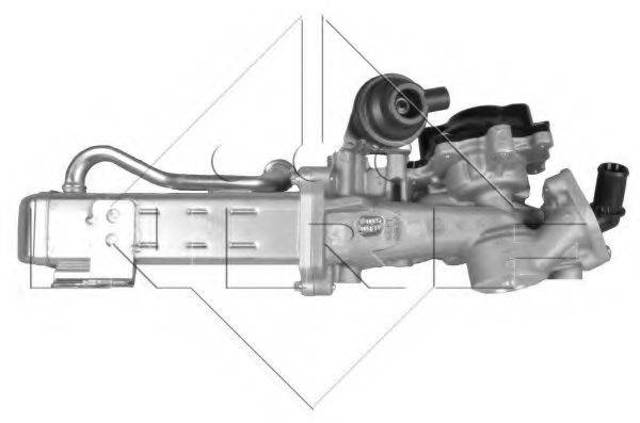 Клапан EGR рециркуляції газів 48206 NRF
