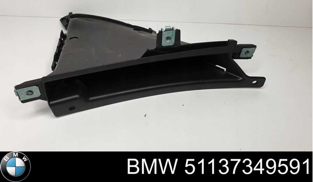 Повітропровід гальмівного диска, лівий 51137349591 BMW