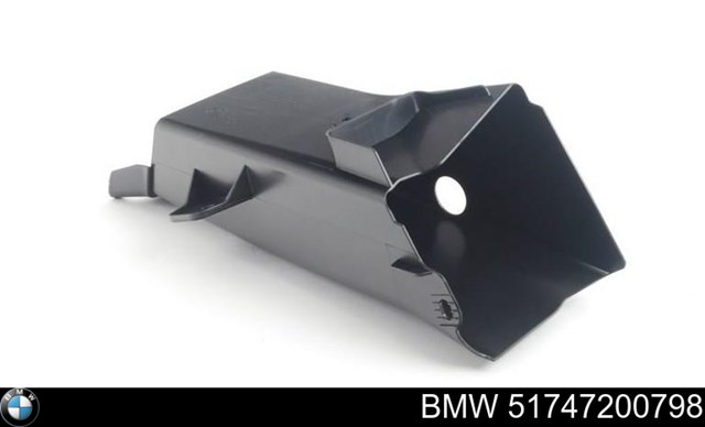 Повітропровід гальмівного диска, правий 51747200798 BMW