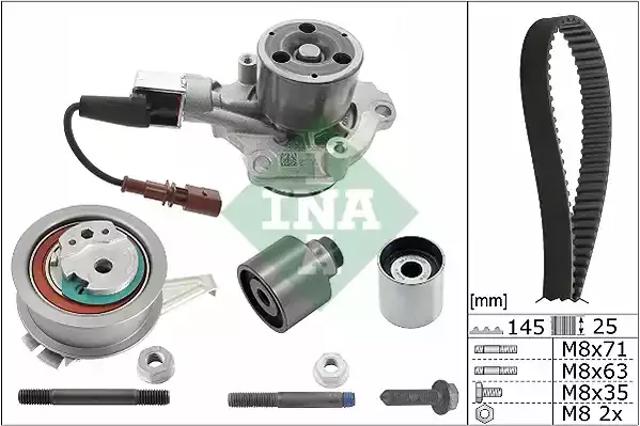 Комплект ГРМ 530065030 INA