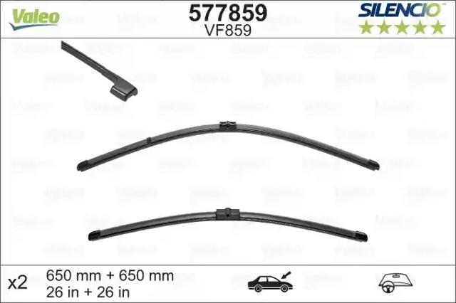 Щітка двірника ліва 577859 VALEO