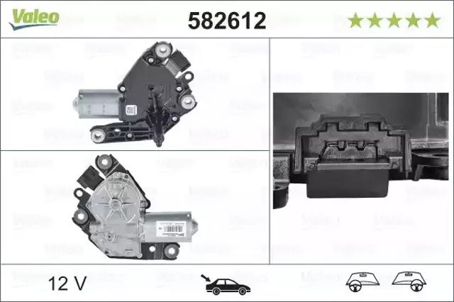 Склоочисник дверей задка 582612 VALEO
