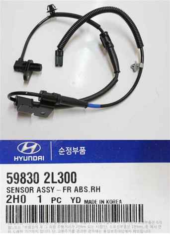 Датчик ABS передній правий 598302L300 HYUNDAI