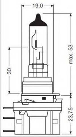 Лампочка галогенна 64176 OSRAM