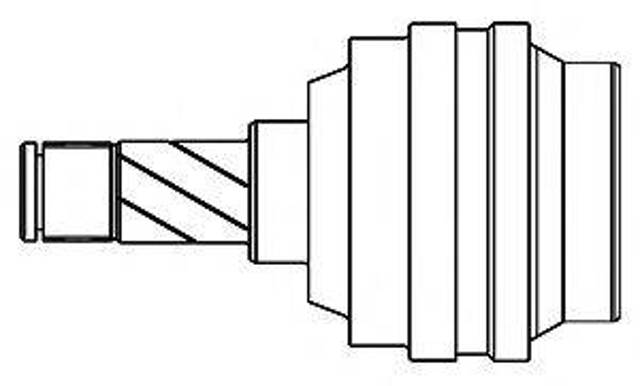 Граната внутрішня, передня, ліва Опель Зафіра B