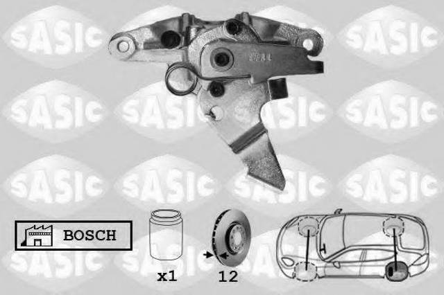 Задній гальмівний супорт лівий 6504008 SASIC