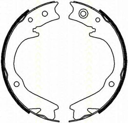 Колодки стоянкового гальма 810068003 TRISCAN