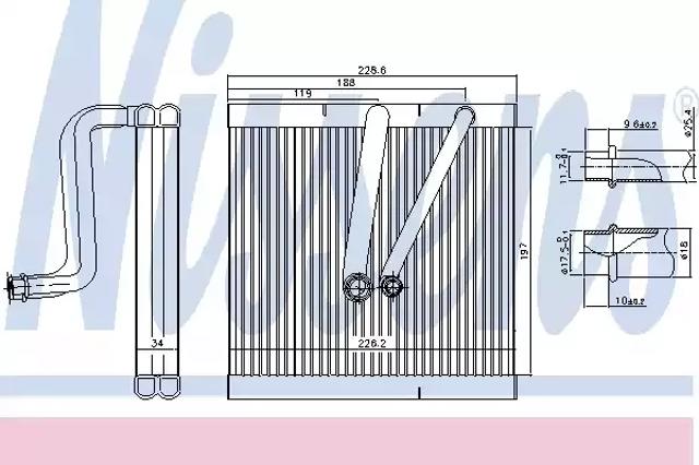 Випарник Seat Ibiza 3