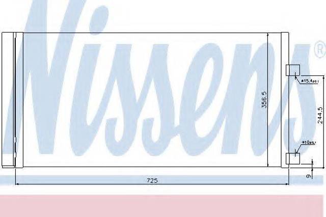 Конденсатор 940034 NISSENS