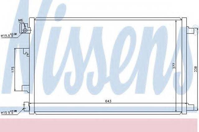 Трубопроводи і радіатор кондиціонера Nissan Qashqai 1