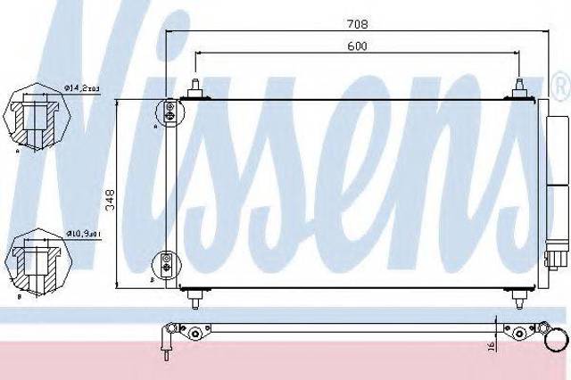 Конденсатор 940146 NISSENS