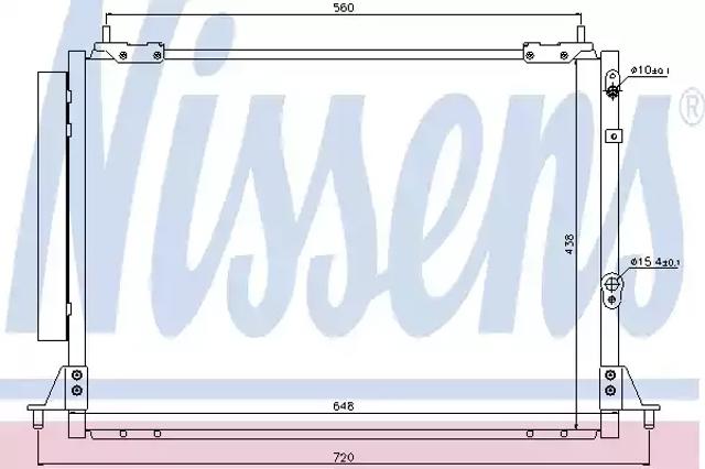 Конденсер 940188 NISSENS