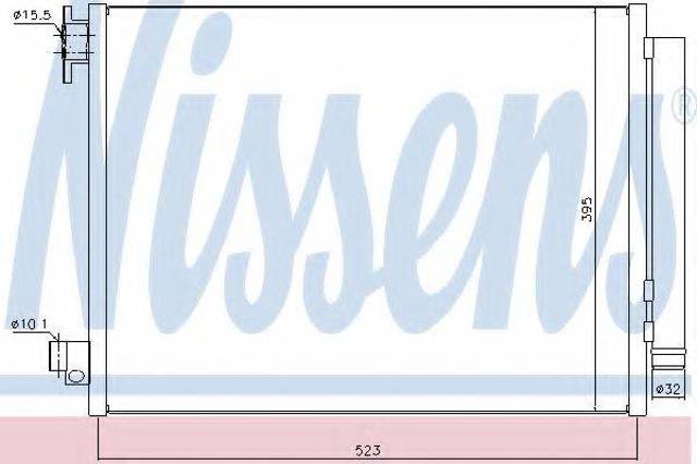Конденсер 940321 NISSENS