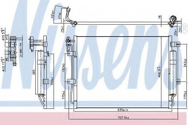 Конденсатор 940406 NISSENS