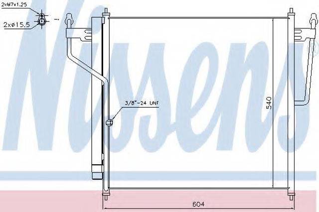 Конденсатор 940503 NISSENS