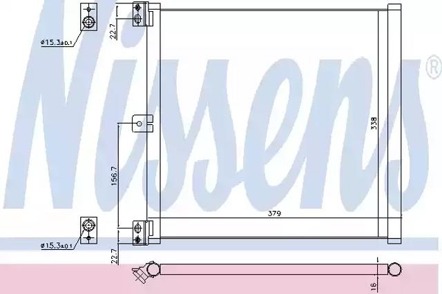 Конденсатор 940703 NISSENS