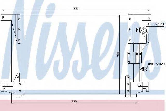 Конденсатор Mercedes Benz Truck TRUCK ACTROS