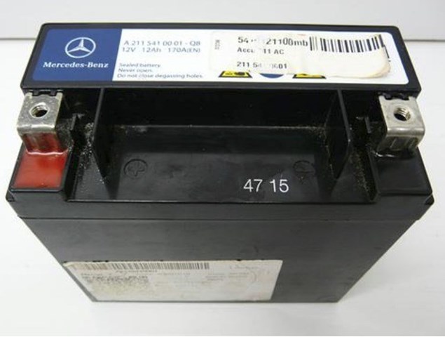 Батарея акумуляторна mercedes 12в 12аг 170a l+ A2115410001