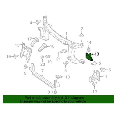 Кріплення бампера переднього A4478801214 MERCEDES