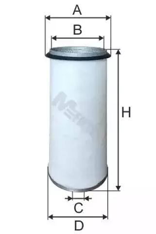 Автомобільний фільтр повітря A5401 MFILTER