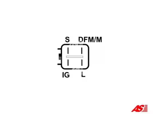 Авто генератор A6025 AS