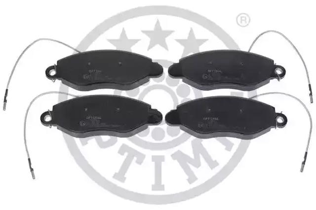 Тормозні колодки BP12576 OPTIMAL