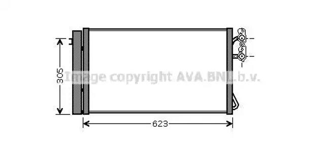 Конденсер BWA5296D AVA