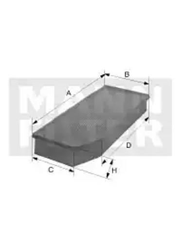 Фільтр повітряний C31027 MANN