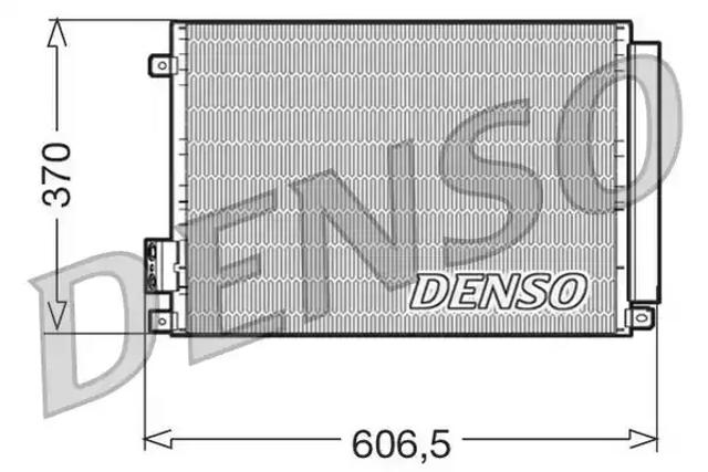Радіатор системи охолодження кондиціонера DCN09045 DENSO