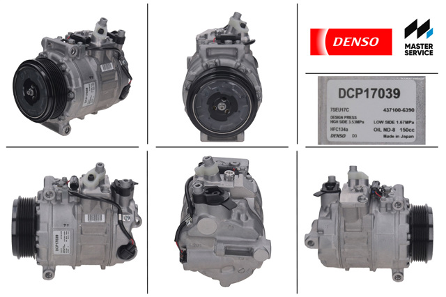Компресор системи кондиціювання DCP17039 DENSO