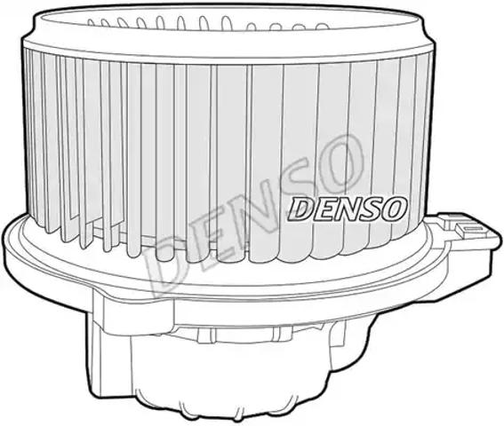 Вентилятор грубки DEA43009 DENSO