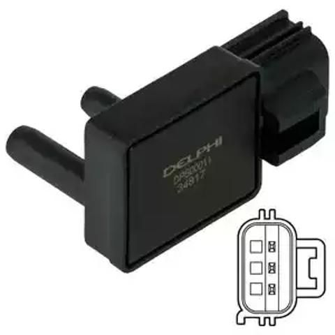 Датчик тиску вихлопних газів DPS00011 DELPHI