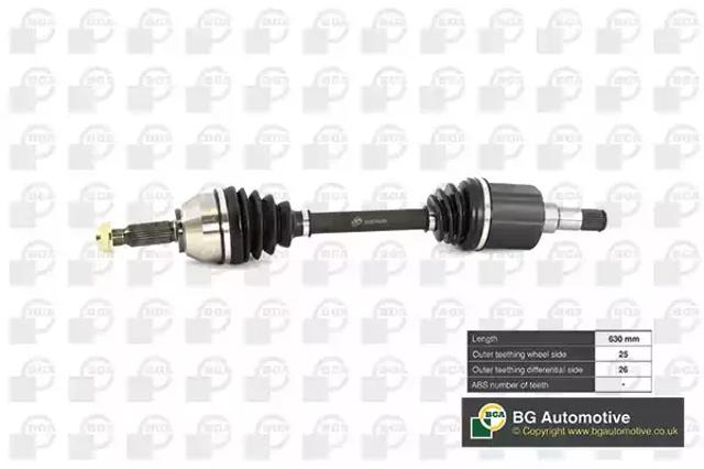 Піввісь передня ліва DS2300L BGA