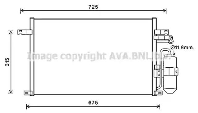 Конденсер DW5137D AVA