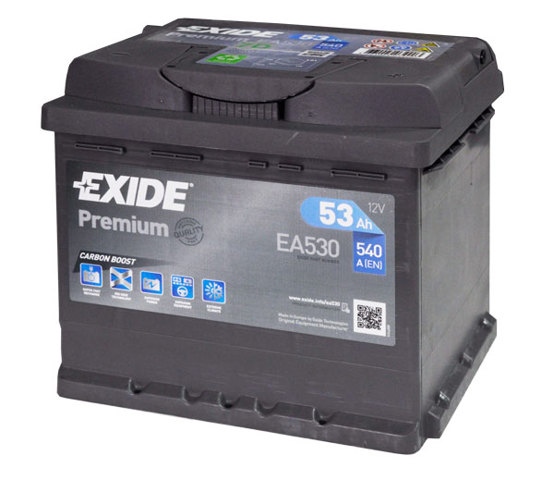 Авто акумулятор EA530 EXIDE