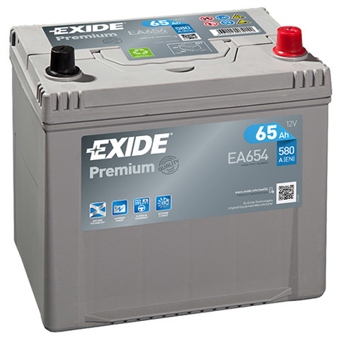 Автомобільна батарея EA654 EXIDE