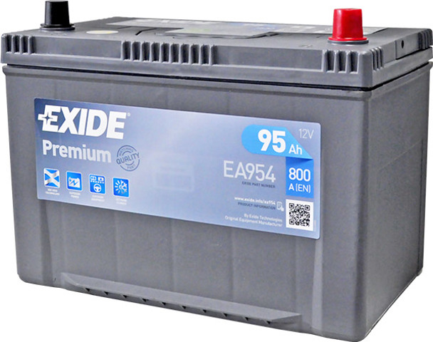Акумулятор автомобільний EA954 EXIDE