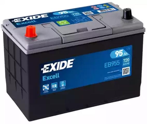 Акумуляторна батарея, АКБ EB955 EXIDE