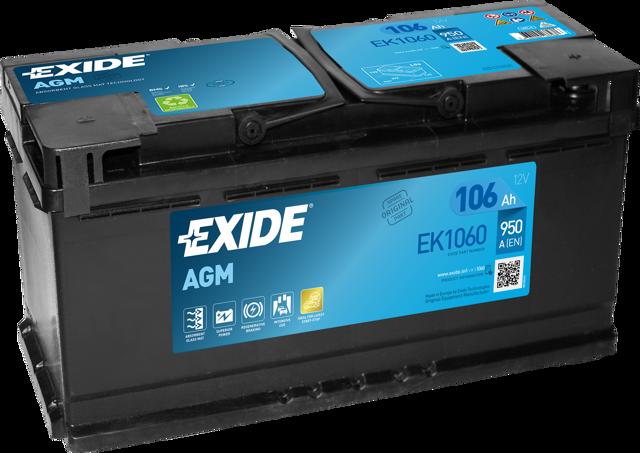 Батарея акумуляторна EK1060 EXIDE