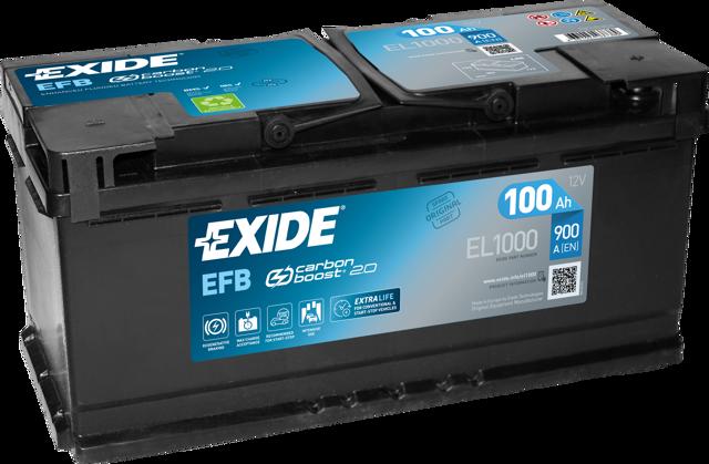 Авто акумулятор EL1000 EXIDE