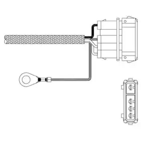 Датчик концентрації кисню ES1101012B1 DELPHI
