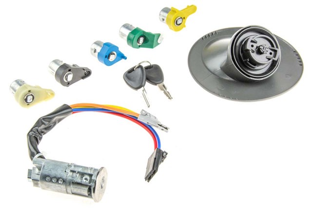 Серцевина замка, комплект Renault Kangoo 1