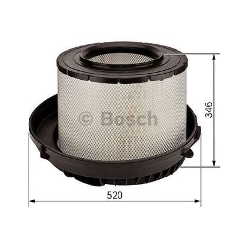 Фільтр повітряний F026400088 BOSCH