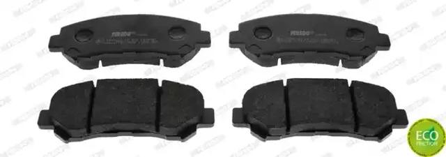 Колодки передні FDB4051 FERODO